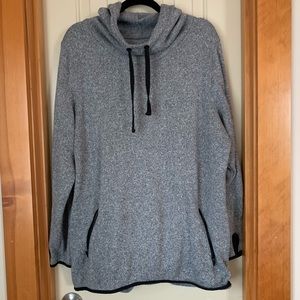 Old Navy Active Funnel Neck Hooded Sweatshirt (2X)